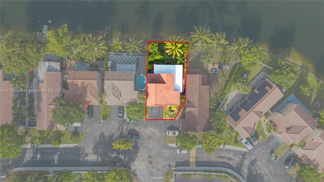 1249 NW 126th Ter, Sunrise, FL 33323 - aerial overview of property's location with property parcel outlined