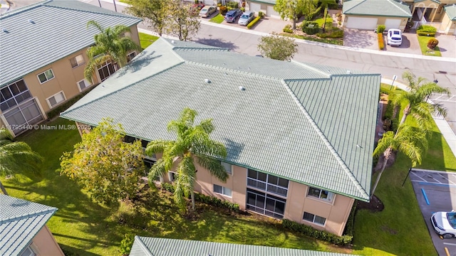 birds eye view of property featuring a residential view