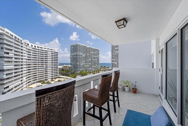 2100 S Ocean Dr Unit 10E, Fort Lauderdale, FL 33316 - balcony featuring a view of city