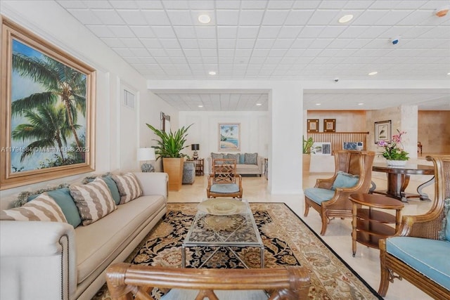 2100 S Ocean Dr Unit 10E, Fort Lauderdale, FL 33316 - living room with recessed lighting
