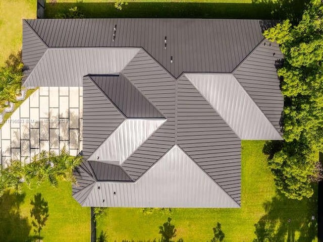 drone / aerial view