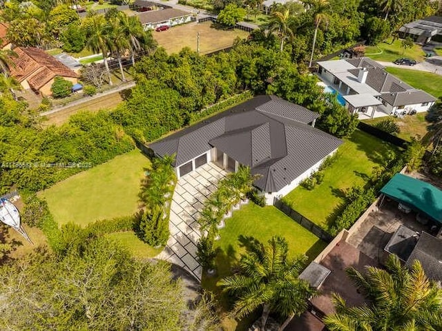 aerial view