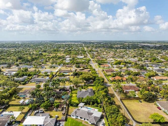 drone / aerial view