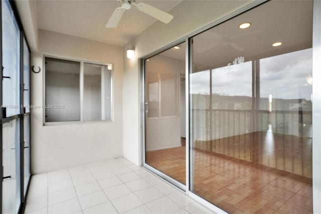 12750 SW 15th St Unit 411D, Pembroke Pines, FL 33027 - view of unfurnished sunroom