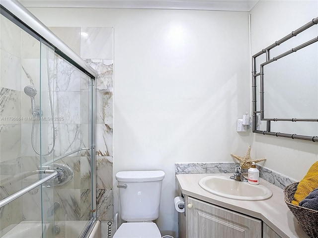 17931 NW 85th Ave, Hialeah, FL 33015 - full bath featuring shower / bath combination with glass door and vanity
