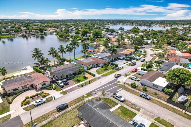 17931 NW 85th Ave, Hialeah, FL 33015 - aerial perspective of suburban area with a nearby body of water