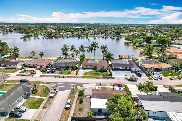 17931 NW 85th Ave, Hialeah, FL 33015 - aerial perspective of suburban area with a nearby body of water