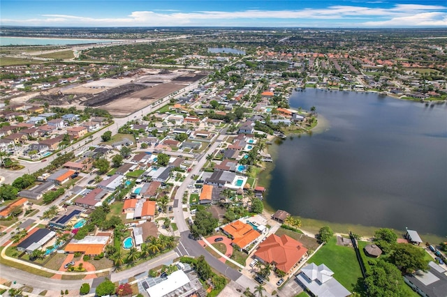 17931 NW 85th Ave, Hialeah, FL 33015 - aerial view of property's location featuring a large body of water and nearby suburban area