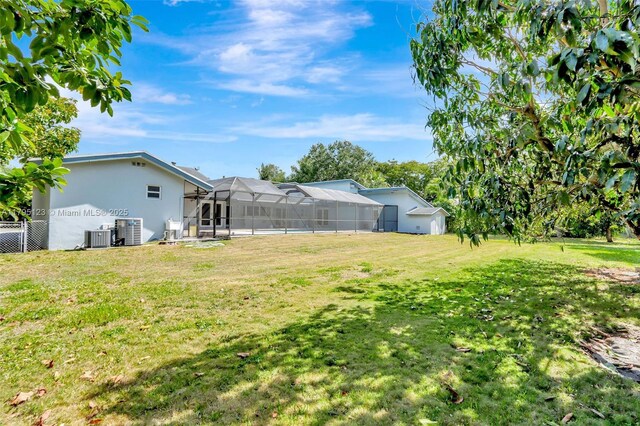 7600 SW 124th St, Pinecrest, FL 33156 - spare room with wood walls, a wooden ceiling with exposed beams, french doors, and high vaulted ceiling