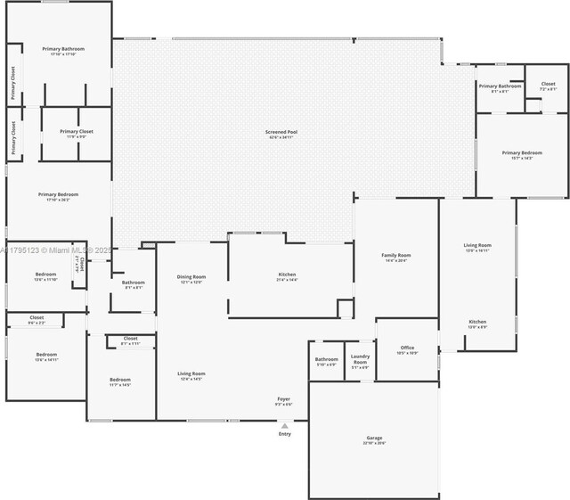 7600 SW 124th St, Pinecrest, FL 33156 - bedroom featuring wood finished floors