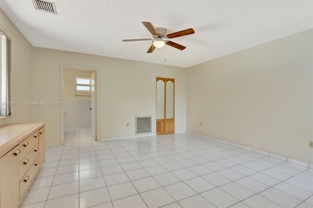 7600 SW 124th St, Pinecrest, FL 33156 - empty room with ceiling fan and a textured ceiling
