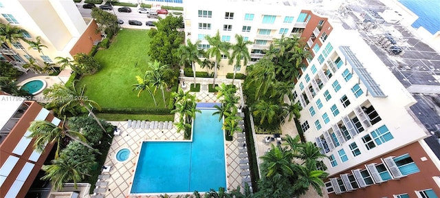 aerial view