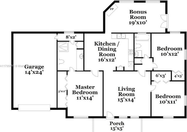 557 NW Fairfax Ave, Port St Lucie, FL 34983 - plan