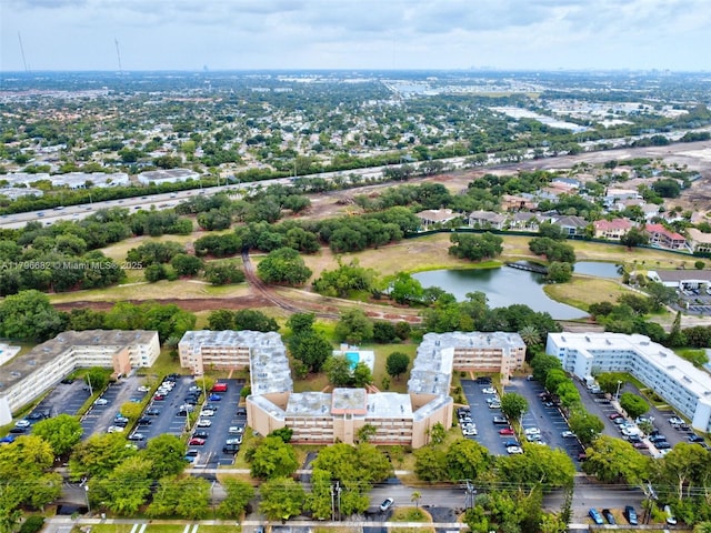 1301 NE 191st St Unit F417, Miami, FL 33179 - bird's eye view featuring a water view