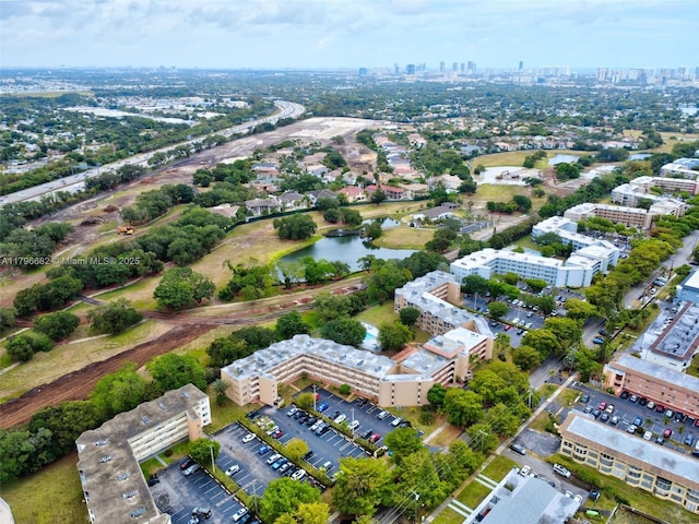 1301 NE 191st St Unit F417, Miami, FL 33179 - aerial view with a water view and a view of city