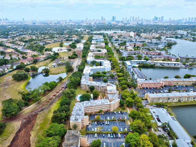 1301 NE 191st St Unit F417, Miami, FL 33179 - bird's eye view with a city view and a water view