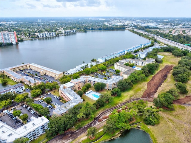 1301 NE 191st St Unit F417, Miami, FL 33179 - bird's eye view with a water view