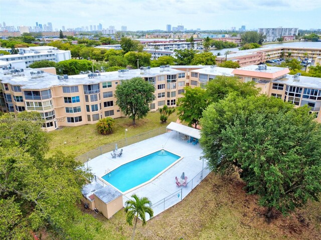 1301 NE 191st St Unit F417, Miami, FL 33179 - bird's eye view with a view of city