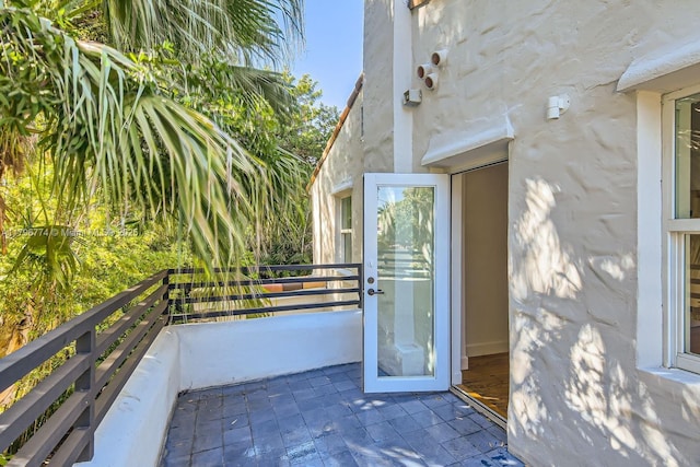 5812 Alton Rd, Miami Beach, FL 33140 - doorway to property with a balcony