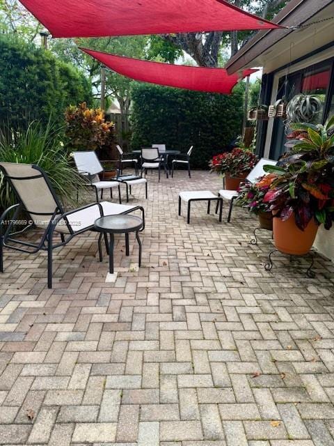 12815 SW 71st Ln, Miami, FL 33183 - view of patio / terrace with outdoor dining area