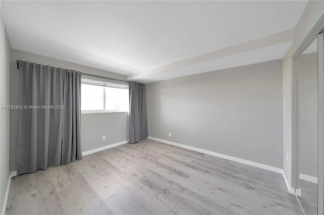200 Galen Dr Unit 308, Key Biscayne, FL 33149 - empty room with light wood finished floors and baseboards