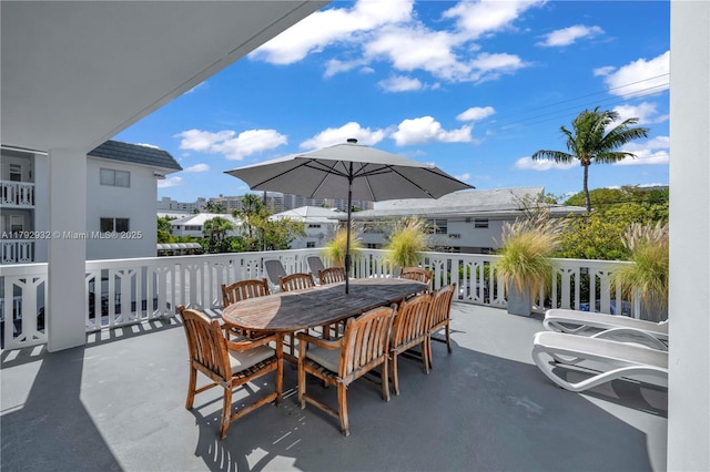 200 Galen Dr Unit 308, Key Biscayne, FL 33149 - view of patio / terrace with outdoor dining space