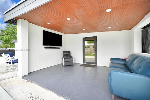 exterior space featuring fence