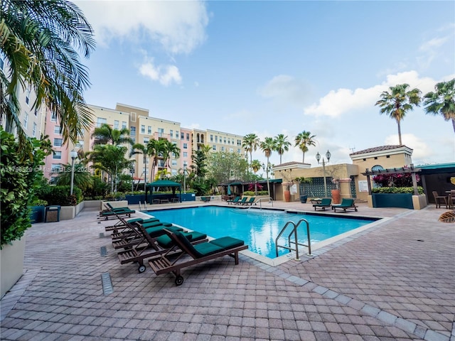 520 SE 5th Ave Unit 3302, Fort Lauderdale, FL 33301 - community pool featuring a patio