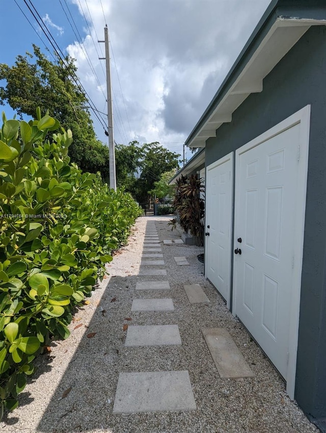 view of yard