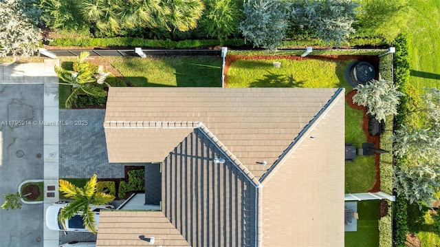 drone / aerial view