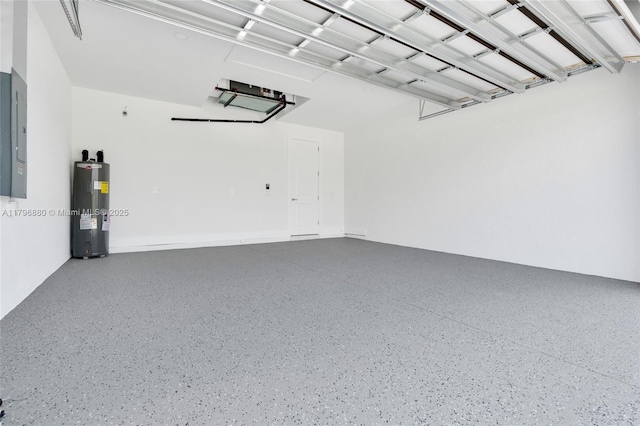 4115 20th St SW, Lehigh Acres, FL 33397 - garage featuring water heater