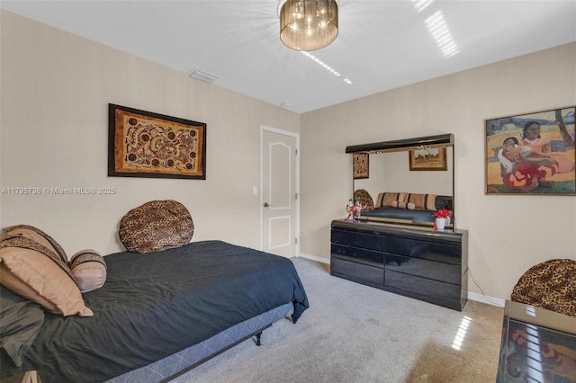 5101 N 37th St, Hollywood, FL 33021 - bedroom with baseboards, carpet flooring, and visible vents