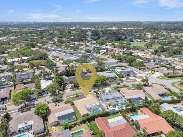 5101 N 37th St, Hollywood, FL 33021 - aerial view with a residential view