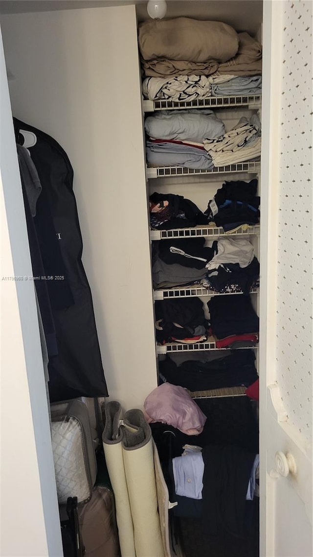 3401 N Country Club Dr Unit 410, Aventura, FL 33180 - view of closet