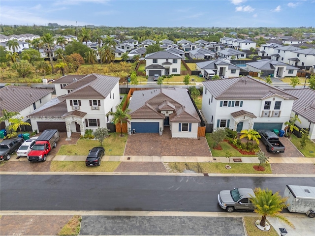 drone / aerial view featuring a residential view