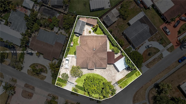 drone / aerial view