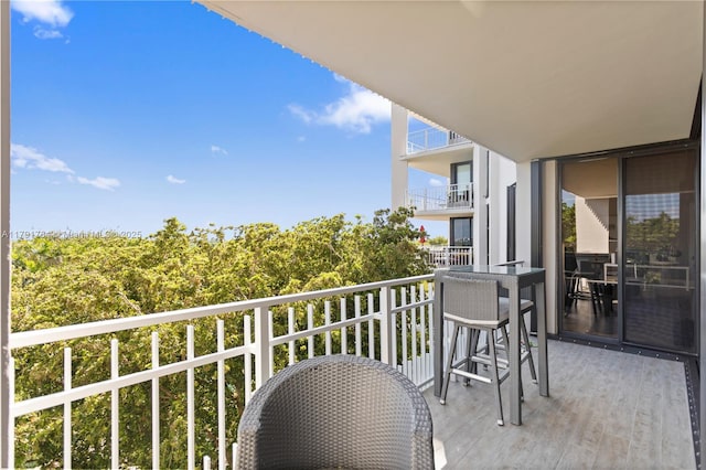 2000 Towerside Ter Unit 710, Miami, FL 33138 - view of balcony