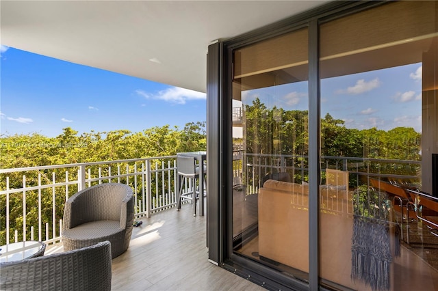 2000 Towerside Ter Unit 710, Miami, FL 33138 - view of balcony