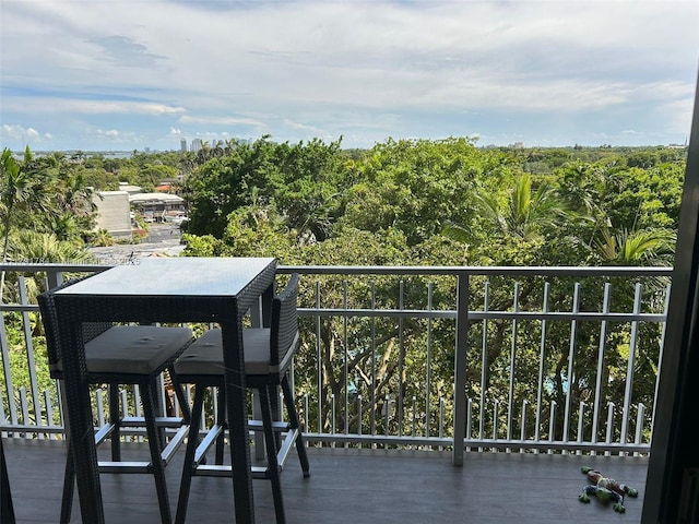 2000 Towerside Ter Unit 710, Miami, FL 33138 - view of balcony