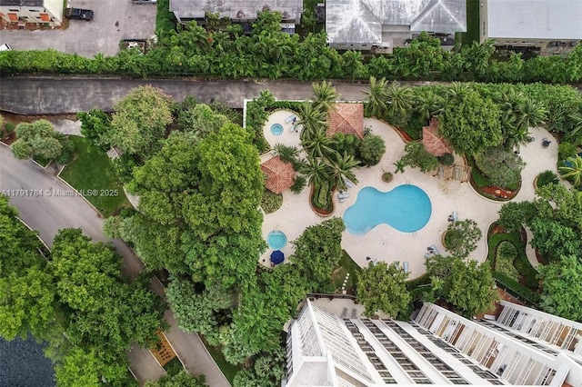drone / aerial view