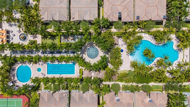 3040 NW 126th Ave, Sunrise, FL 33323 - drone / aerial view of a pool