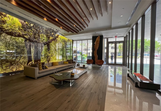 view of community lobby