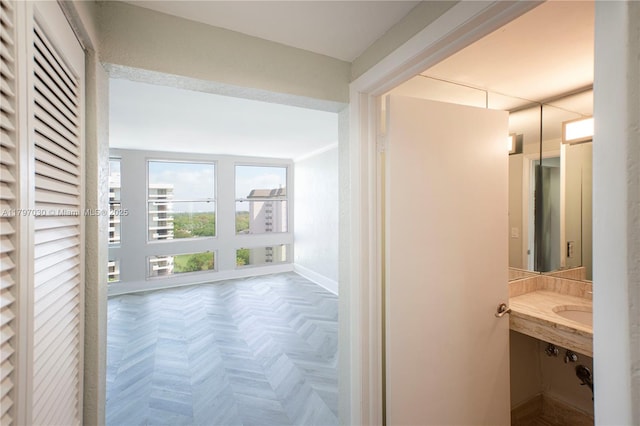 700 Biltmore Way Unit 1016, Coral Gables, FL 33134 - corridor with baseboards