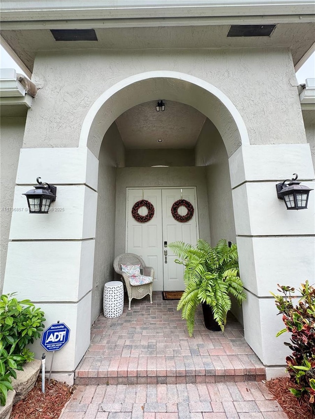 16724 NW 8th St, Pembroke Pines, FL 33028 - property entrance with stucco siding