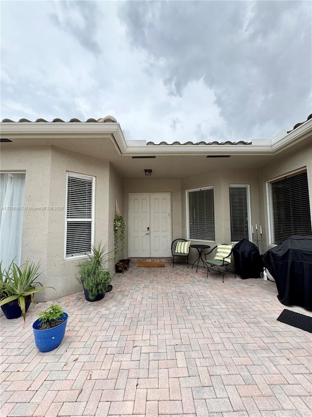 16724 NW 8th St, Pembroke Pines, FL 33028 - view of patio with grilling area