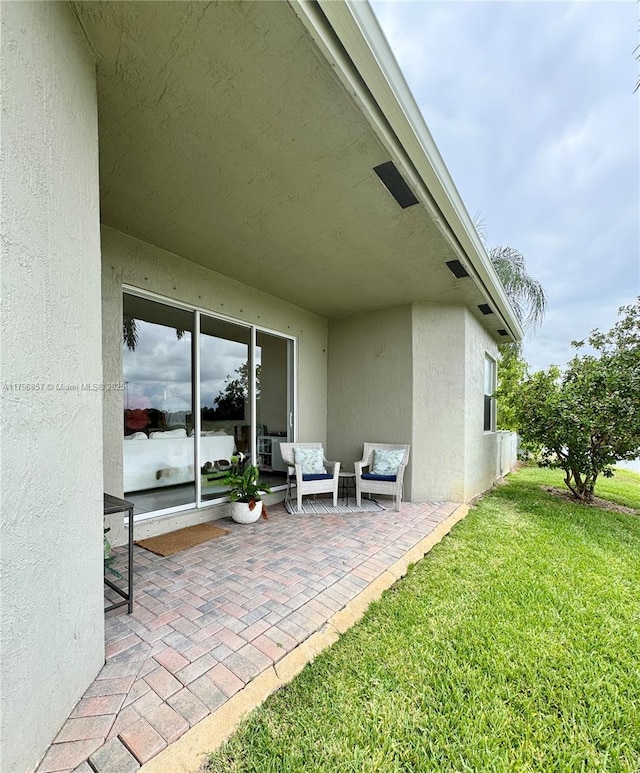 16724 NW 8th St, Pembroke Pines, FL 33028 - view of patio featuring an outdoor living space