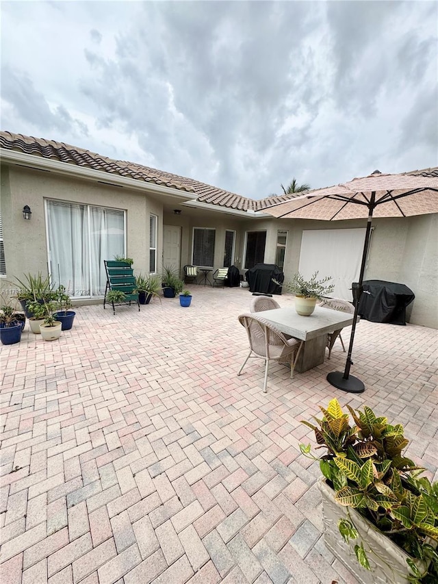 16724 NW 8th St, Pembroke Pines, FL 33028 - view of patio with outdoor dining area