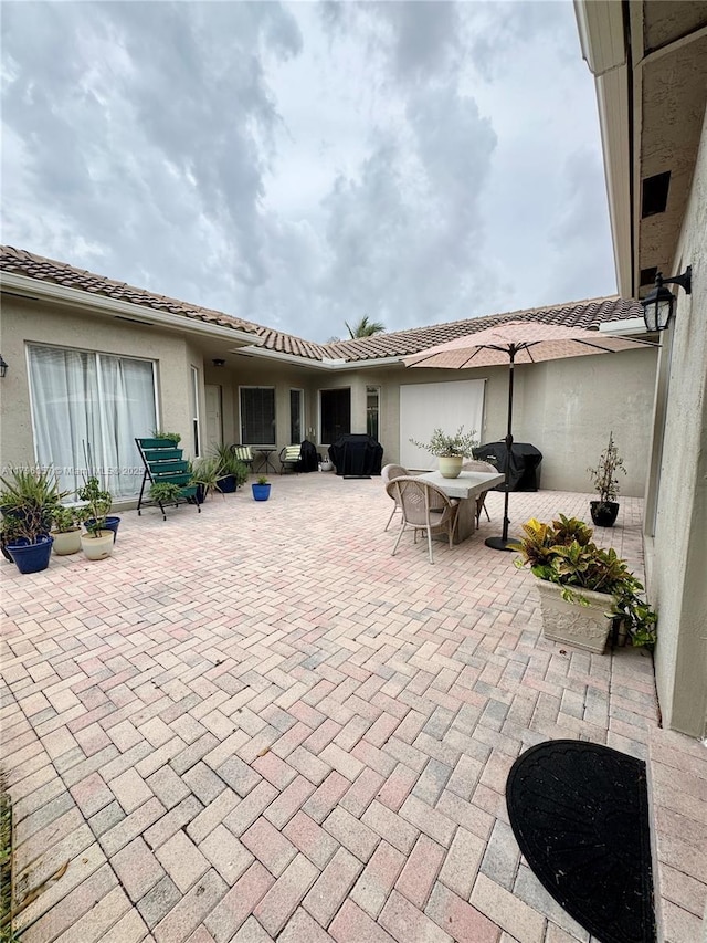 16724 NW 8th St, Pembroke Pines, FL 33028 - view of patio / terrace with outdoor dining space