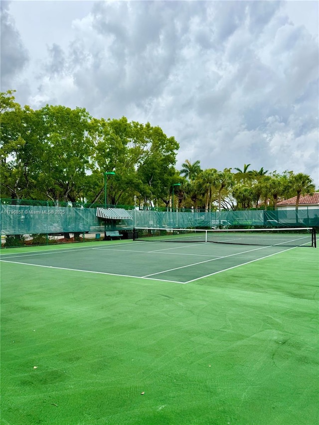 16724 NW 8th St, Pembroke Pines, FL 33028 - view of sport court with fence