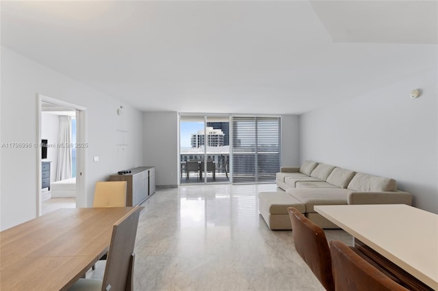 view of living area